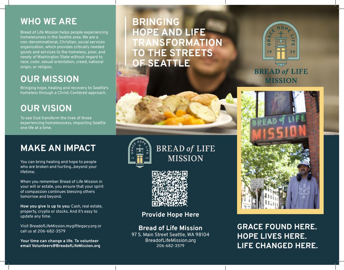 Bread of Life Mission brochure