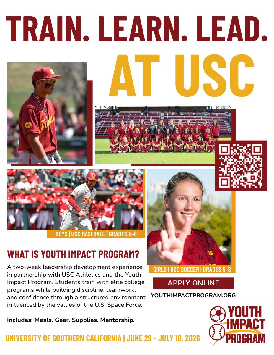 Youth Impact Program print design